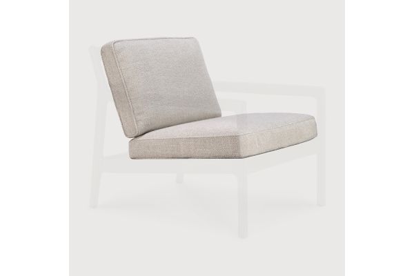 JACK LOUNGE CHAIR CUSHION SET - IVORY FABRIC 