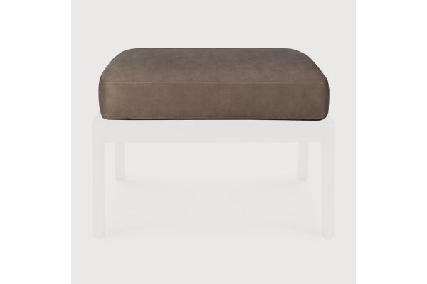 JACK FOOTSTOOL CUSHION - TERRA NUBUCK LEATHER