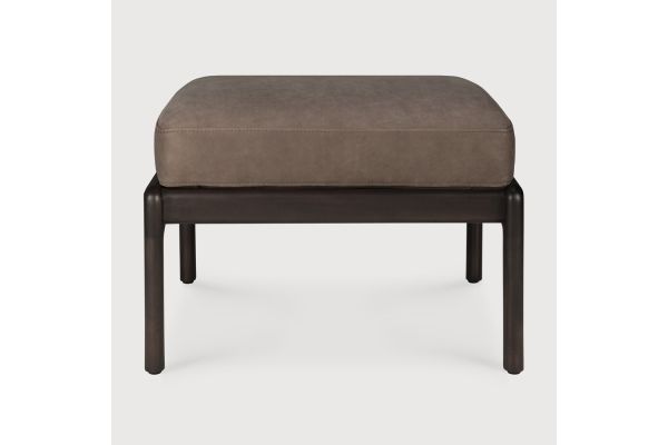 JACK FOOTSTOOL - VARNISHED MAHOGANY - DARK BROWN