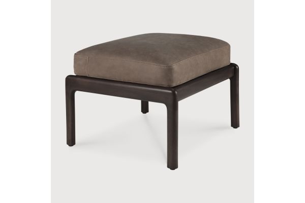 JACK FOOTSTOOL - VARNISHED MAHOGANY - DARK BROWN