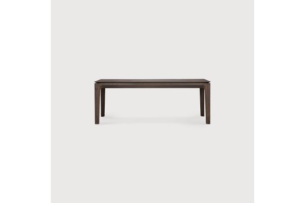 BOK BENCH - VARNISHED OAK -  BROWN 126 x 35 x 46	
