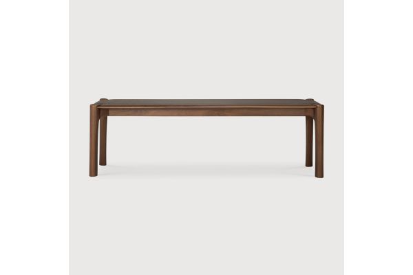 PI BENCH - VARNISHED TEAK - BROWN 146 x 35 x 46	