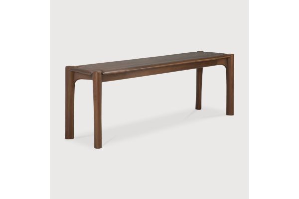 PI BENCH - VARNISHED TEAK - BROWN 146 x 35 x 46	