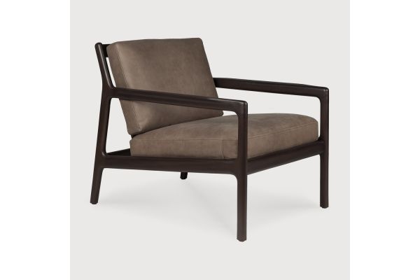 JACK LOUNGE CHAIR - VARNISHED MAHOGANY 