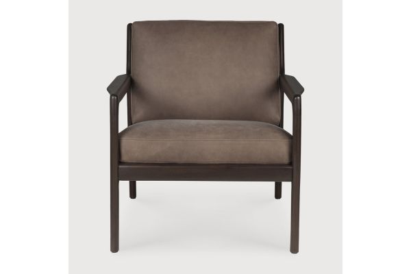 JACK LOUNGE CHAIR - VARNISHED MAHOGANY 