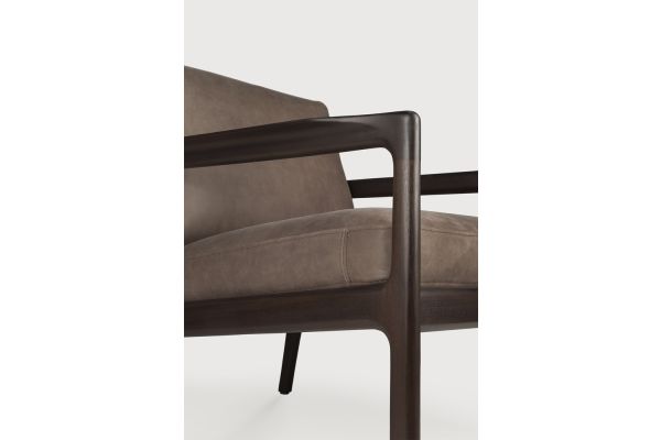 JACK LOUNGE CHAIR - VARNISHED MAHOGANY 