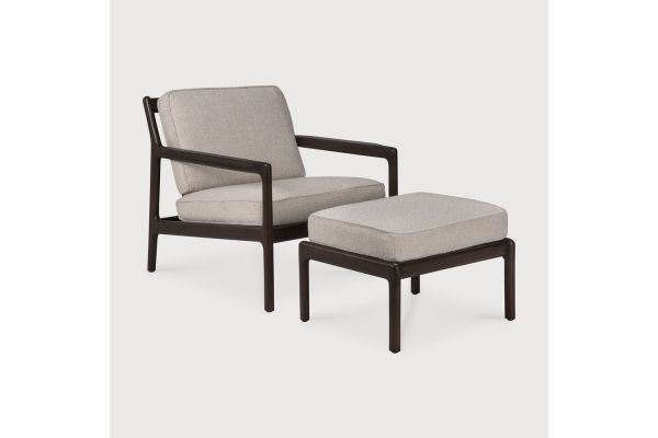 JACK LOUNGE CHAIR - VARNISHED MAHOGANY 