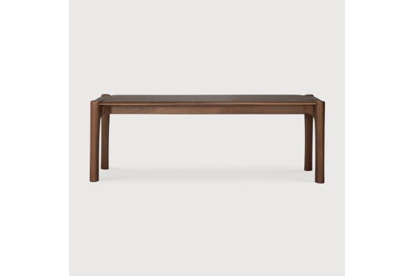 PI BENCH - VARNISHED TEAK - BROWN 126 x 35 x 46	11