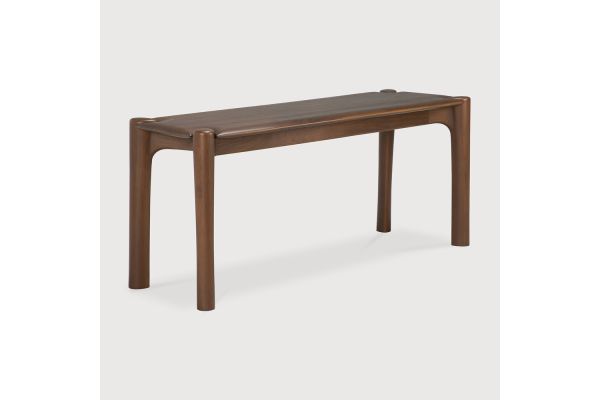 PI BENCH - VARNISHED TEAK - BROWN 126 x 35 x 46	11
