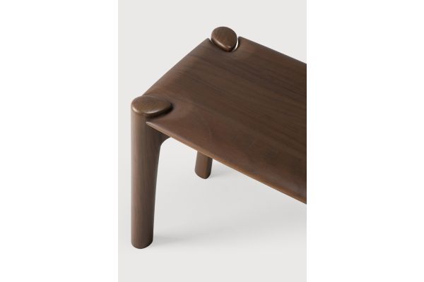 PI BENCH - VARNISHED TEAK - BROWN 126 x 35 x 46	11