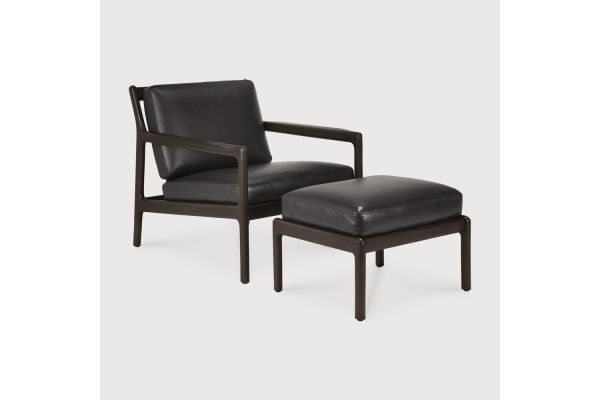 JACK LOUNGE CHAIR - VARNISHED MAHOGANY 