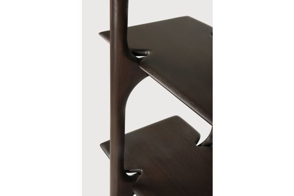 PI RACK - VARNISHED MAHOGNY - DARK BROWN 