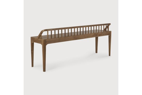 SPINDLE BENCH - RECLAIMED TEAK 150 x 35 x 60 14176