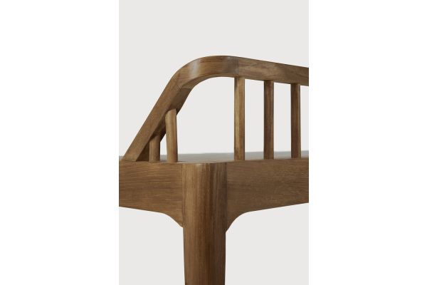 SPINDLE BENCH - RECLAIMED TEAK 150 x 35 x 60 14176