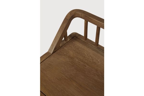 SPINDLE BENCH - RECLAIMED TEAK 150 x 35 x 60 14176