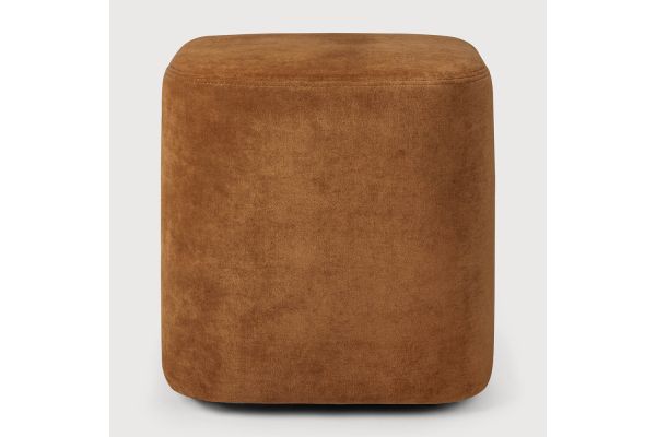 CUBE POUF - CINNAMON FABRIC 40 x 40 x 40	20086