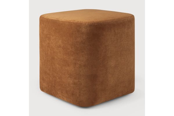 CUBE POUF - CINNAMON FABRIC 40 x 40 x 40	20086