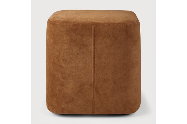CUBE POUF - CINNAMON FABRIC 40 x 40 x 40	20086