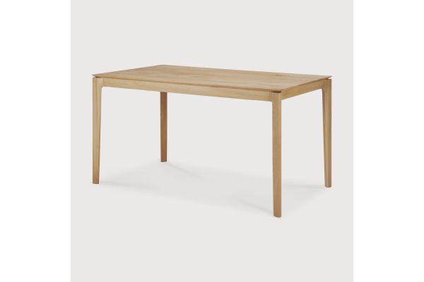 BOK DESK - VARNISHED OAK - RECTANGULAR 