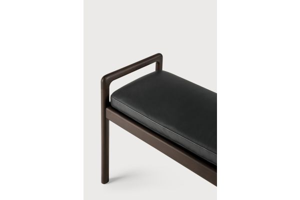 JACK BENCH - VARNISHED MAHOGANY - DARK BROWN 