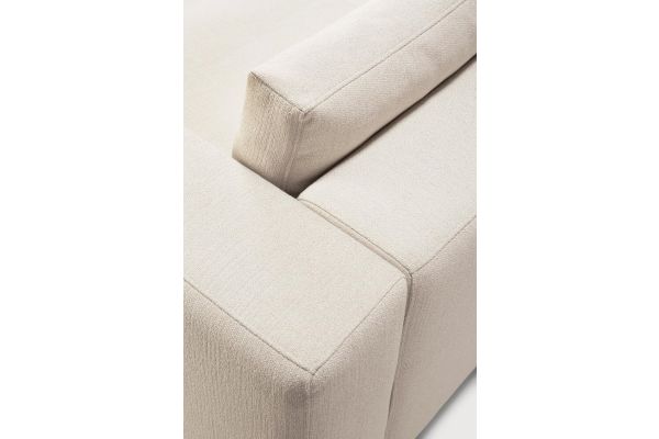 MELLOW SOFA - OFF WHITE ECO FABRIC - 2.5 SEATER 