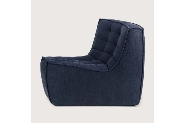 ETHNICRAFT N701 - GRAPHITE ECO FABRIC- 45° ROUND 