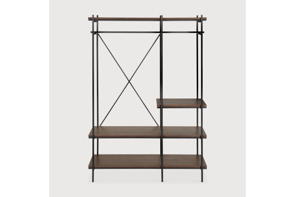 ETHNICRAFT TEAK OSCAR RACK-5 SLIDING DOORS