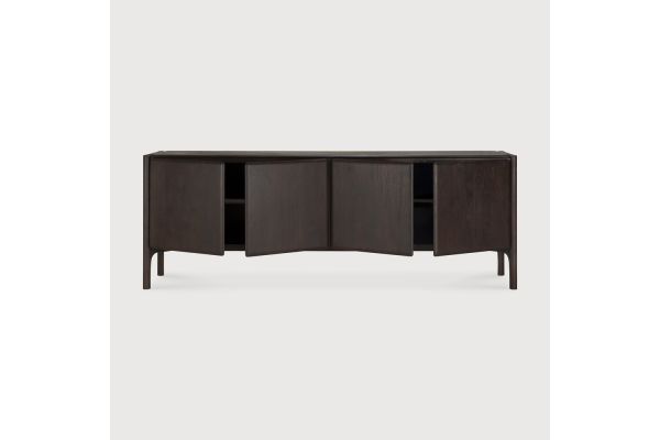 PI SIDEBOARD - VARNISHED TEAK - DARK BROWN 