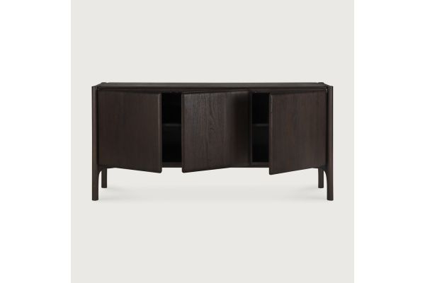 PI SIDEBOARD - VARNISHED TEAK - DARK BROWN 