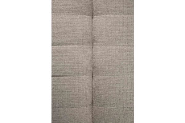 N701 MODULAR SOFA - ECRU ECO FABRIC - 90° ROUND 