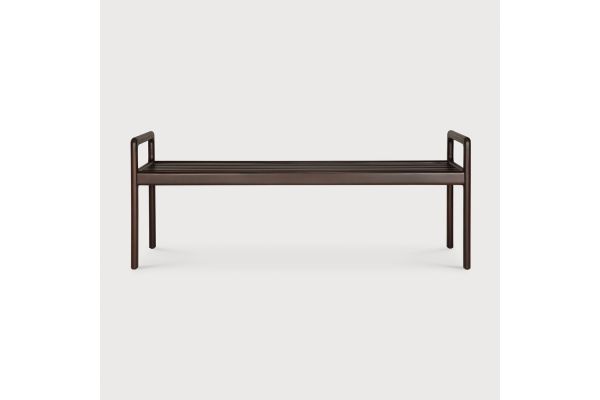 JACK BENCH FRAME - VARNISHED MAHOGANY - DARK BROWN