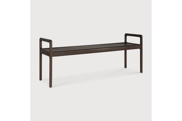 JACK BENCH FRAME - VARNISHED MAHOGANY - DARK BROWN