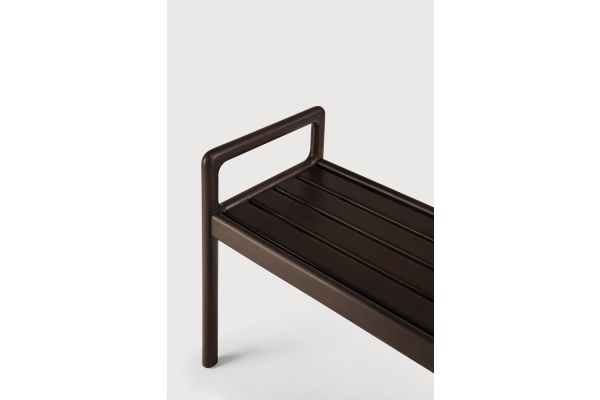 JACK BENCH FRAME - VARNISHED MAHOGANY - DARK BROWN