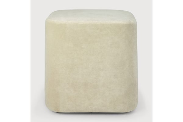 CUBE POUF - SAND FABRIC 40 x 40 x 40   20087