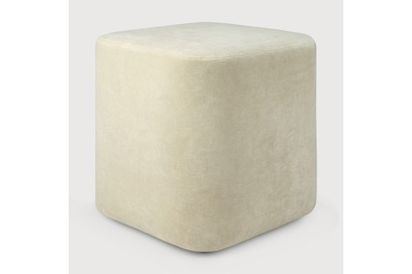 CUBE POUF - SAND FABRIC 40 x 40 x 40   20087