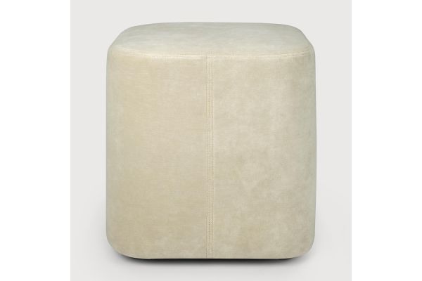 CUBE POUF - SAND FABRIC 40 x 40 x 40   20087
