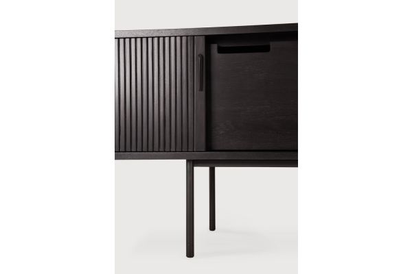 ROLLER MAX TV CUPBOARD - VARNISHED TEAK 