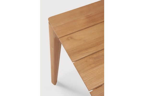 BOK OUTDOOR DINING TABLE - TEAK - SQUARE 