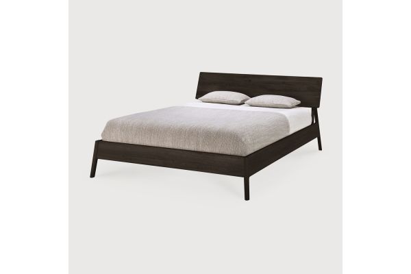 AIR BED - VARNISHED OAK - BROWN - MARTTRESS 