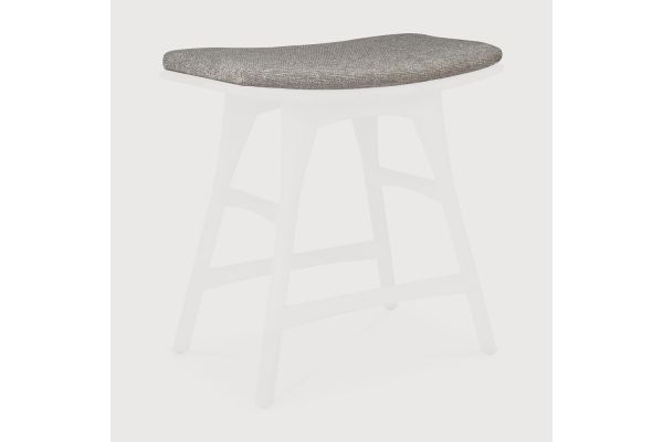 OSSO OUTDOOR STOOL CUSHION - MOCHA FABRIC