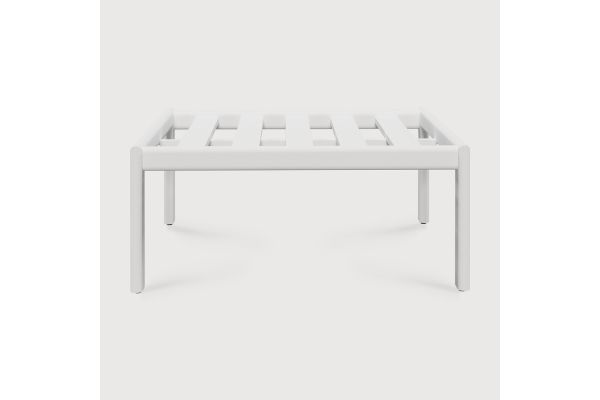 JACK OUTDOOR FOOTSTOOL FRAME - ALUMINIUM - WHITE 