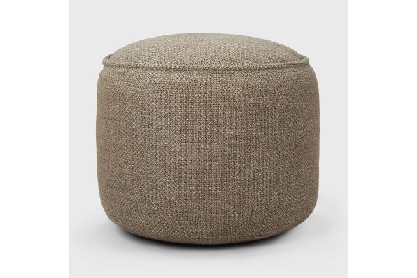 ETHNICRAFT DONUT OUTDOOR POEF-MOCHA 20067 50x50X40