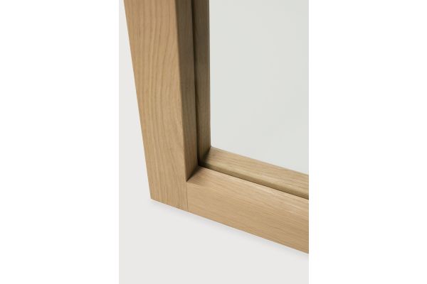 ETHNICRAFT LIGHT FRAME-FLOOR MIRROR-OAK 51299 