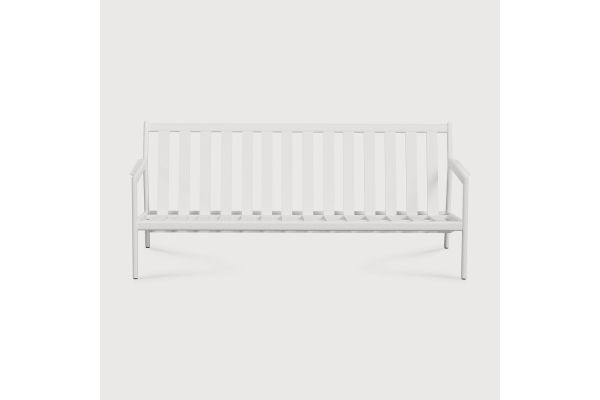 ETHNICRAFT JACK OUTDOOR BANK FRAME ALUMINIUM WHITE
