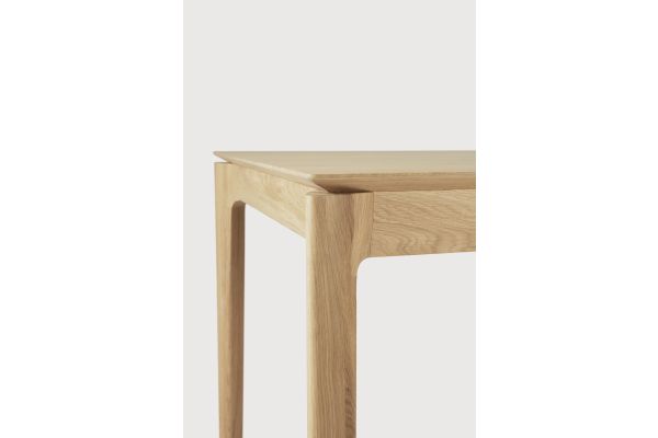 BOK EXTENDABLE DINING TABLE - VARNISHED OAK - RECTANGULAR 120/180 X 90 X 76 55206
