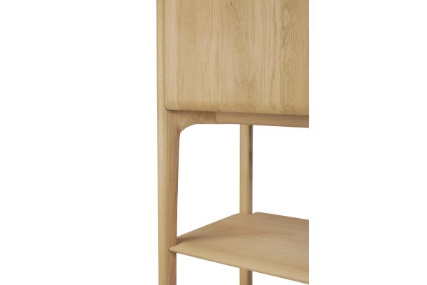 PI CUPBOARD - OAK - 2 DOORS  110 X 45 X 170 51346