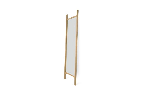 PI FLOOR MIRROR - OAK FRAME - RECTANGULAR 