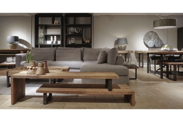 Rustieke teak TV meubel